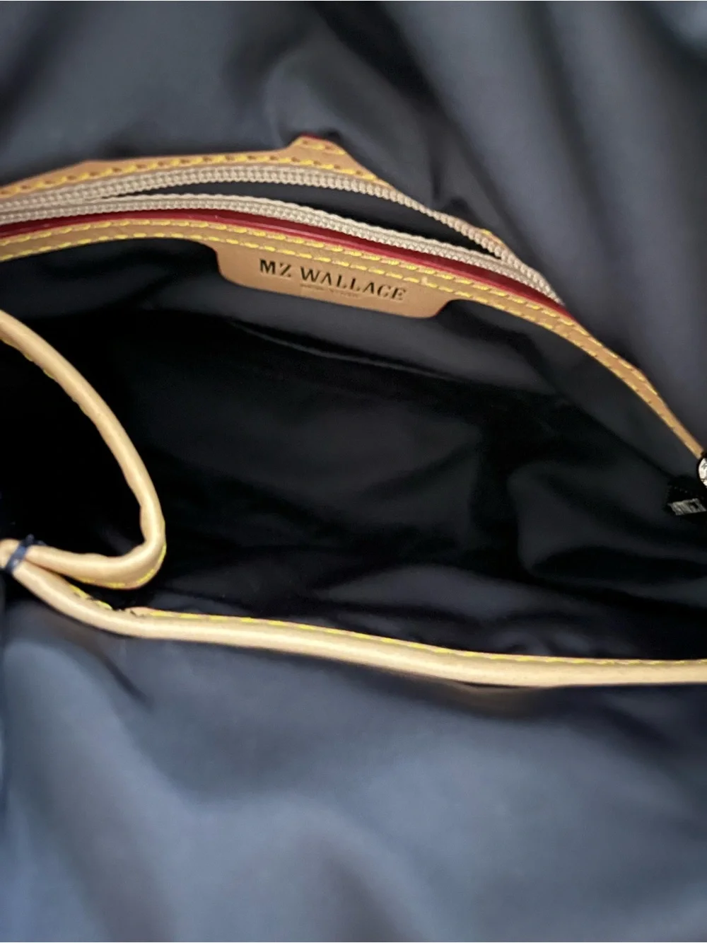 MZ Wallace Dawn Madison Flat Crossbody ~ excellent used condition - Picture 5 of 6